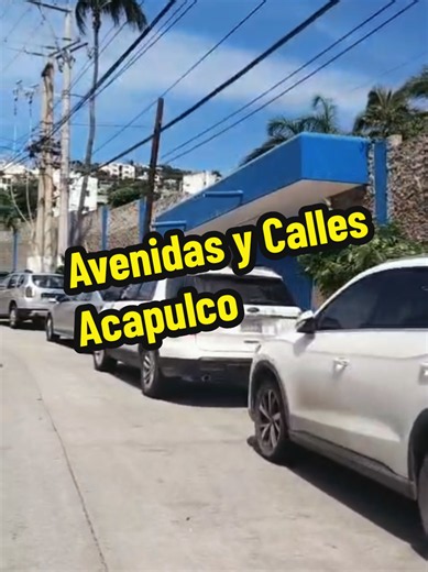 Calles y avenidas de Acapulco: fotos reales
