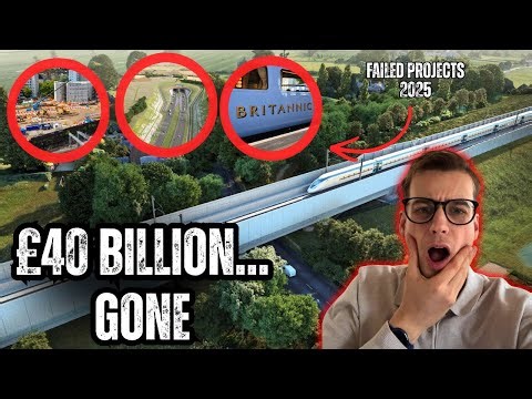 £40 Billion GONE: The UK’s TOP 5 MEGA Project Failures 2025‼️