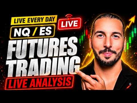 🔴 LIVE DAY TRADING Nasdaq Futures Scalping | NQ Order Flow + Price Action [Aug 07]