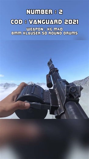 Top 3 Assault Rifle Extended mag Part 3 : Vanguard [2021] #warzone #callofduty #gaming #vanguard