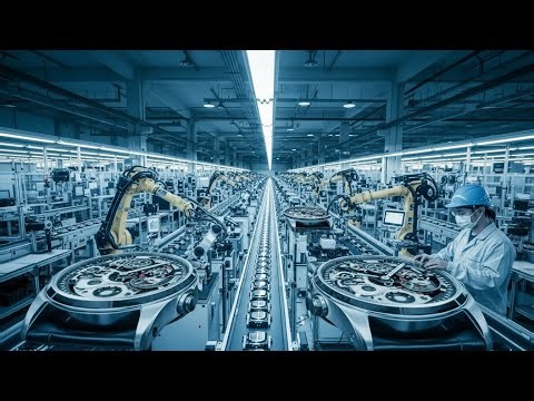 Inside the Factory Where 50,000 Luxury Smartwatches Are Built Every Day | MachinaScope