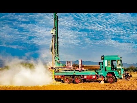Borewell Drilling - 350 Feet Deep Boring Machine 8 - 10 Hp Motor With coconut water checking Method