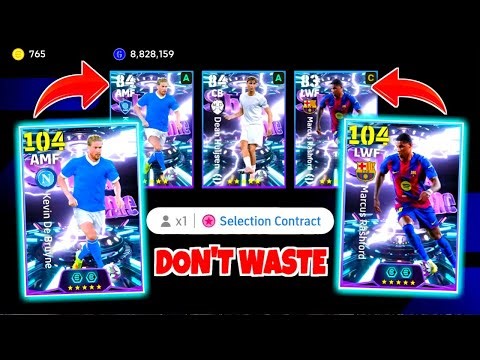 Don't Waste Your Selection Contract ! 100% best Showtime from FREE New Year's Gift in eFootball 2026