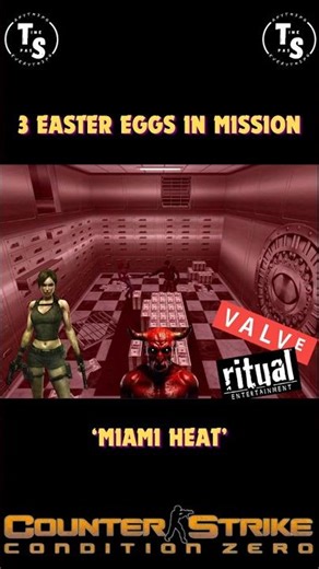 Counter-Strike: Condition Zero Deleted Scenes - Found 3 Easter Eggs #counterstrike #cs #gaming