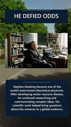 Stephen Hawking's Inspiring Life Story | A Genius Who Defied the Odds #StephenHawking #Science