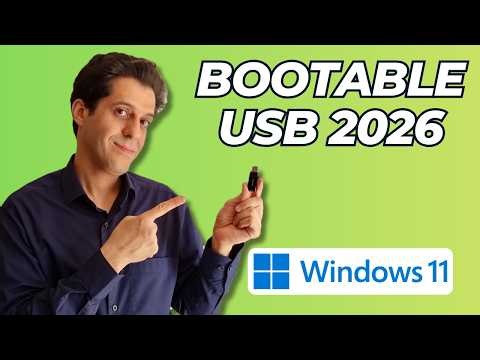 How to Create Windows 11 Bootable USB (Official Method – 2026 Step-by-Step Guide)