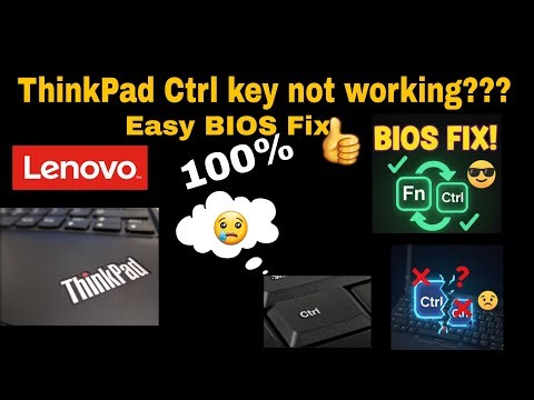 ThinkPad Control Key Not Working? Fix It in BIOS (Fn & Ctrl Swap Solution)