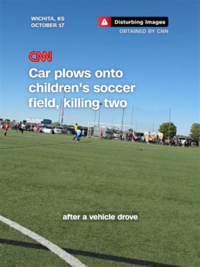 Two people, including a six-year-old boy, were killed and 11 were injured after a vehicle drove onto a soccer field during a youth game in Wichita, Kansas on Saturday, according to police.