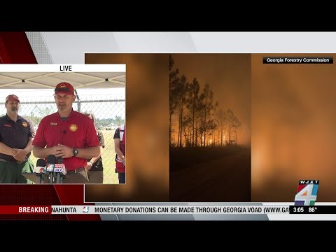 Brantley County officials give update on Highway 82 Fire