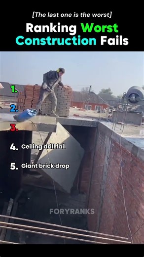 Ranking Worst Construction Fails 💀