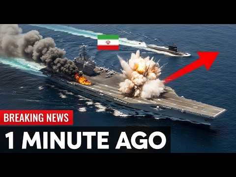 Secret Submarine Attack? 🚢 | Iran vs U.S. Carrier – What Really Happened