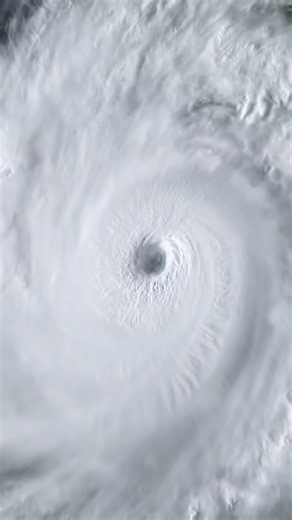 Hurricane Polo, the second-strongest hurricane ever recorded #shorts #science #space #milkyway