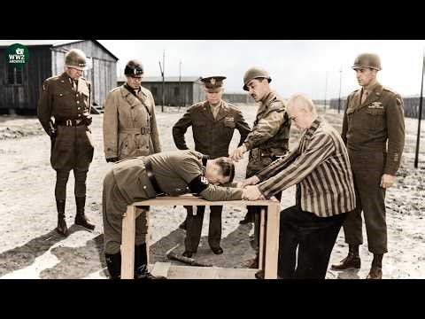 Vengeance After Liberation: Nazi SS Guards Brutally Executed by U.S. Soldiers & Prisoners at Ohrdruf