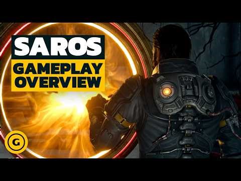 Saros Gameplay Breakdown With Boss Fight (w/ Commentary)