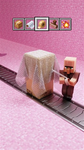 Minecraft Steve Gets Shipped 📦😂