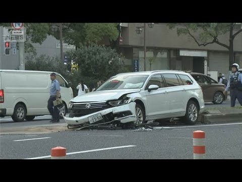 横断歩道に車突っ込む 複数の歩行者はねる　女性死亡　神戸市(2026年10月2日)