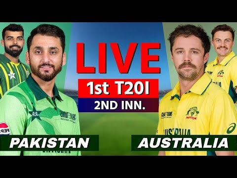 Pakistan vs Australia 1st T20 Cricket Match | PAK vs AUS Live Score & Commentary, 2ND INNINGS 