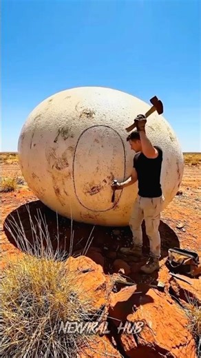 Man Finds Giant Egg in Desert & Turns It Into a Dream House 😱🏠 | Unreal Transformation #dreamhome