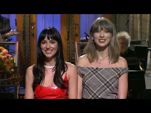 Taylor Swift Crashes Dakota Johnson’s SNL Monologue