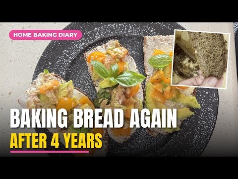 Baking Bread Again After 4 Years | Whole Wheat & Rye Bread Recipe