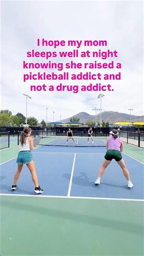 Pickleball addiction is the best addiction. 🤤