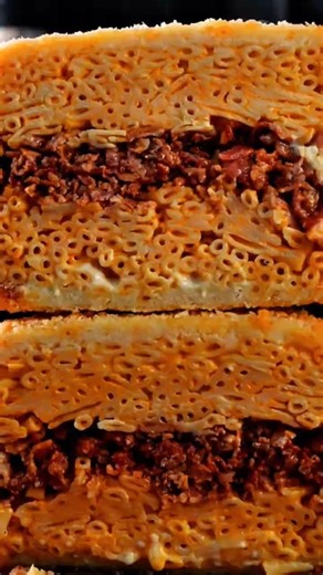 Cheesy Mac & Meat Explosion 🤤🔥 Ultimate ASMR Crunch! #shorts