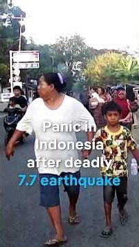 Indonesia earthquake kills dozens of people | DW News
