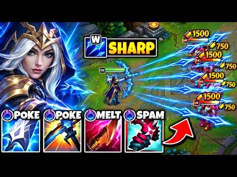 THIS LETHALITY ASHE BUILD IS A NIGHTMARE TO PLAY AGAINST! (SPAM RAZOR SHARP ARROWS)