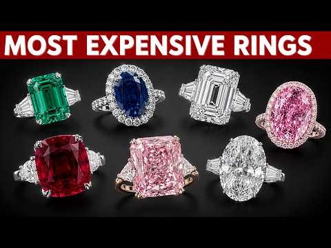 Top 15 Most Expensive Engagement Rings in the World Worth $50 Million