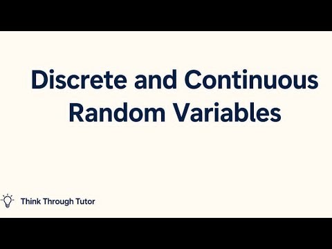 Random Variables || Discrete and Continuous Random Variables