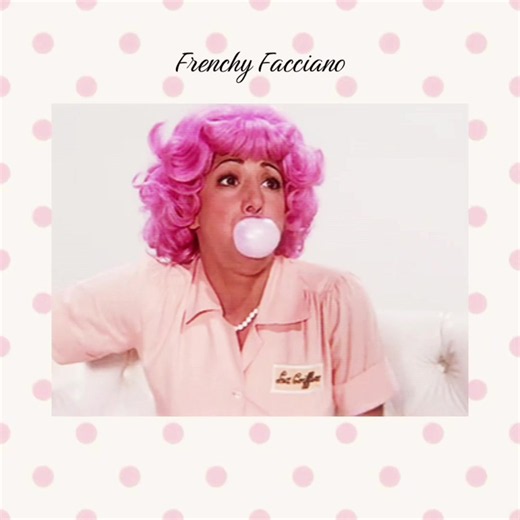 I LIVE GREASE SO MUCH AND FRENCHY IS SO CUTE! #frenchyfacciano #grease #didico #cutiepie