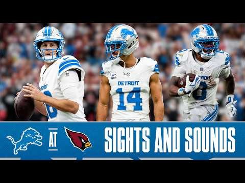 Sights and Sounds: Amon-Ra St. Brown mic'd up in Lions 45-21 win over Cardinals | 2026 Week 5