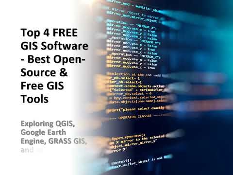 The Best Free GIS Software for Beginners & Professionals