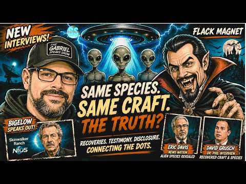 ALIEN BODIES & RECOVERED CRAFT - Grusch, Davis & Bigelow Claims | Flak Magnet