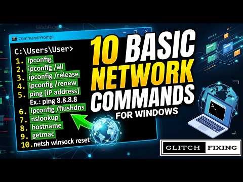 10 Essential Network Commands Every Windows User Should Know