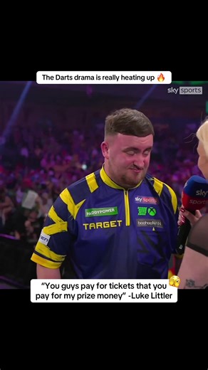 Luke Littler Responds to Booing at Darts Event