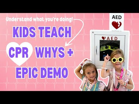 Kids Teach CPR & Why It Works + Epic Demo