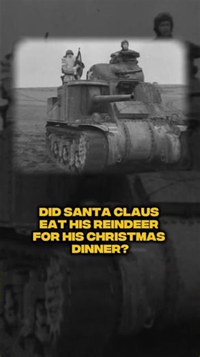 Sometimes, a sleigh and some reindeer aren't enough. #thetankmuseum #christmas #ww2 #militaryhistory