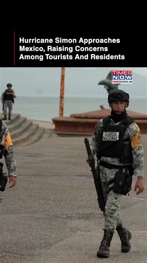 Hurricane Simon Threatens Mexico’s Pacific Coast, Watch Shocking Footage #shorts