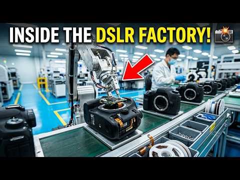 Inside Canon Factory – DSLR Camera Manufacturing Process