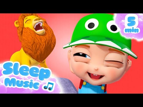 Animal Noises At The Zoo | LITTLE ANGEL 😇 | Bedtime Sleep Music | Baby & Kids Songs