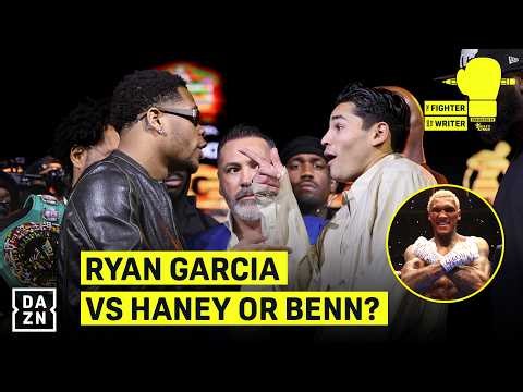 Should Ryan Garcia fight Devin Haney OVER Conor Benn? 🤔 | The Fighter and the Writer