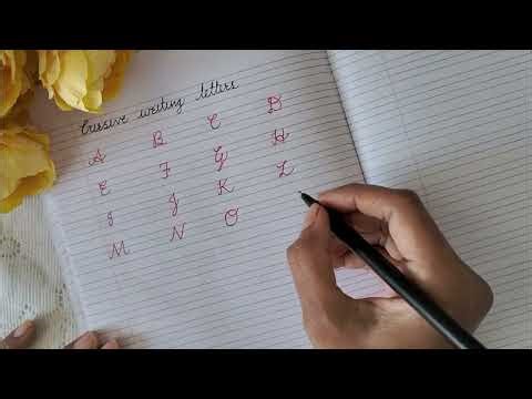 Cursive Alphabet Writing | Capital and Small Letters (A–Z) Easy Tutorial