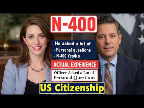 2026 U.S. Citizenship Interview (REAL QUESTIONS & MODEL ANSWERS) | USCIS N-400 | Step by Step Test