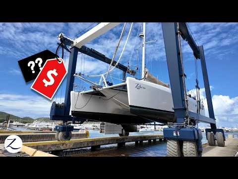 The REAL Cost to Haul Out our Catamaran (2 days on the Hard)