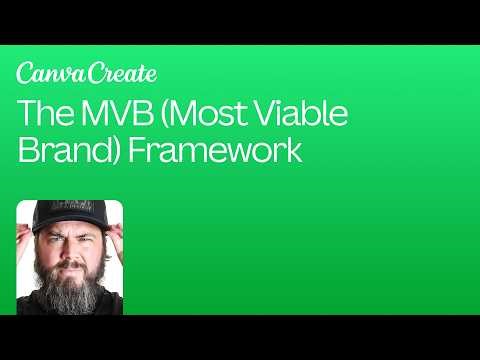 The MVB (Minimum Viable Brand) Framework