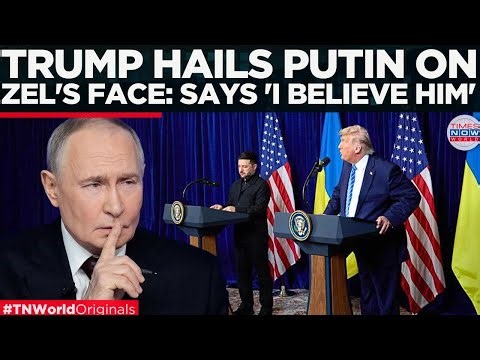 TRUMP PRAISES PUTIN IN FRONT OF ZELENSKY, Says Russia Wants Ukraine To Succeed | Times Now World