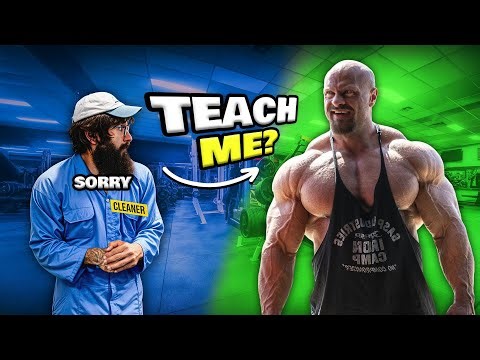 BODYBUILDERS VS CLEANER Anatoly GYM PRANK #54