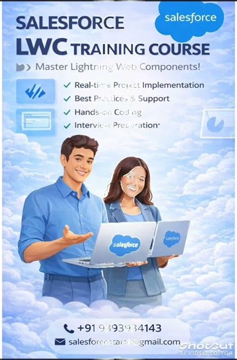Master LWC with Salesforce | Complete Training Course for Beginners & Pros #salesmanmodule