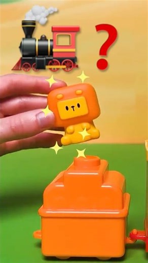 All ABOARD the Animal Train! Is that a little lion🫣🚂? #shorts